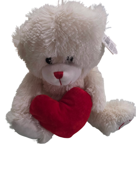 Oso peluche rojo